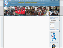 Tablet Screenshot of malaria.org